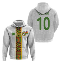 Custom Ghana National Football Hoodie Traditional African Motifs Sporty Style - Wonder Print Shop