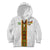Custom Ghana National Football Kid Hoodie Traditional African Motifs Sporty Style - Wonder Print Shop