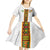 Custom Ghana National Football Kid Short Sleeve Dress Traditional African Motifs Sporty Style - Wonder Print Shop
