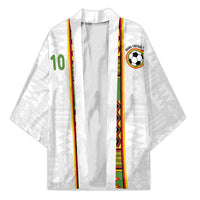 Custom Ghana National Football Kimono Traditional African Motifs Sporty Style - Wonder Print Shop