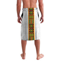 Custom Ghana National Football Lavalava Traditional African Motifs Sporty Style - Wonder Print Shop