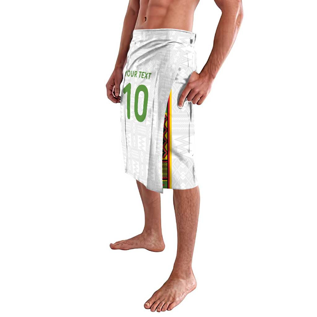 Custom Ghana National Football Lavalava Traditional African Motifs Sporty Style - Wonder Print Shop