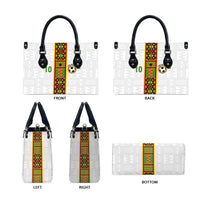 Custom Ghana National Football Leather Bag Traditional African Motifs Sporty Style - Wonder Print Shop