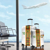 Custom Ghana National Football Luggage Cover Traditional African Motifs Sporty Style - Wonder Print Shop