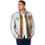 Custom Ghana National Football Padded Jacket Traditional African Motifs Sporty Style - Wonder Print Shop