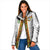 Custom Ghana National Football Padded Jacket Traditional African Motifs Sporty Style - Wonder Print Shop
