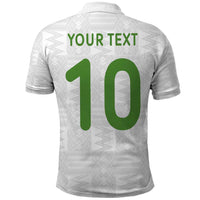 Custom Ghana National Football Polo Shirt Traditional African Motifs Sporty Style - Wonder Print Shop