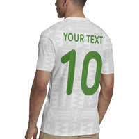 Custom Ghana National Football Rugby Jersey Traditional African Motifs Sporty Style - Wonder Print Shop