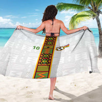 Custom Ghana National Football Sarong Traditional African Motifs Sporty Style - Wonder Print Shop