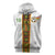Custom Ghana National Football Sleeveless Hoodie Traditional African Motifs Sporty Style - Wonder Print Shop