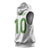 Custom Ghana National Football Sleeveless Hoodie Traditional African Motifs Sporty Style - Wonder Print Shop