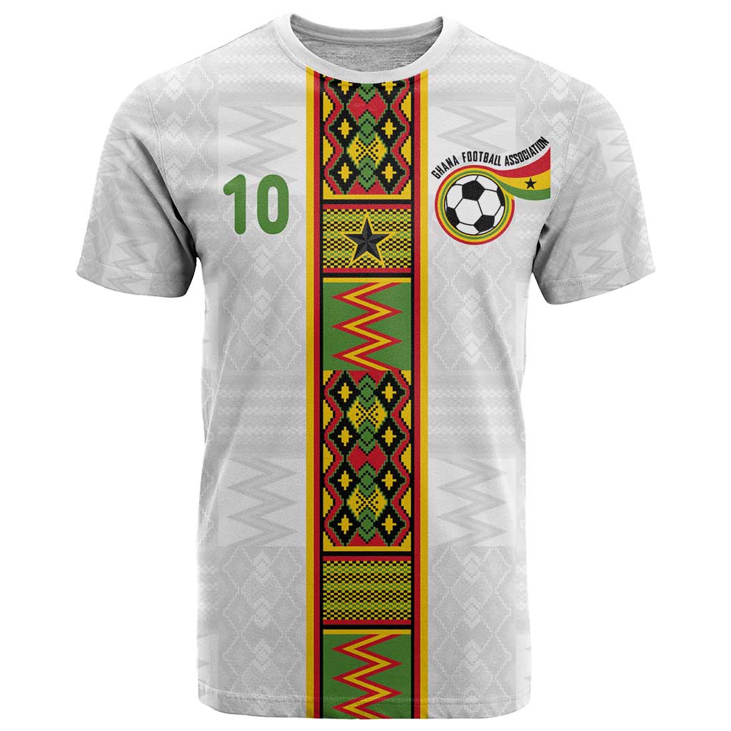 Custom Ghana National Football T Shirt Traditional African Motifs Sporty Style - Wonder Print Shop