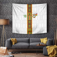 Custom Ghana National Football Tapestry Traditional African Motifs Sporty Style - Wonder Print Shop