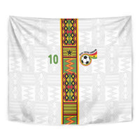 Custom Ghana National Football Tapestry Traditional African Motifs Sporty Style - Wonder Print Shop