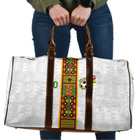 Custom Ghana National Football Travel Bag Traditional African Motifs Sporty Style - Wonder Print Shop