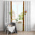 Custom Ghana National Football Window Curtain Traditional African Motifs Sporty Style - Wonder Print Shop