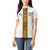 Custom Ghana National Football Women Polo Shirt Traditional African Motifs Sporty Style - Wonder Print Shop