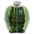 Custom Nigeria National Football Zip Hoodie Super Eagles-Feather Shoulders Sleeves Armor - Wonder Print Shop