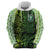 Custom Nigeria National Football Zip Hoodie Super Eagles-Feather Shoulders Sleeves Armor - Wonder Print Shop