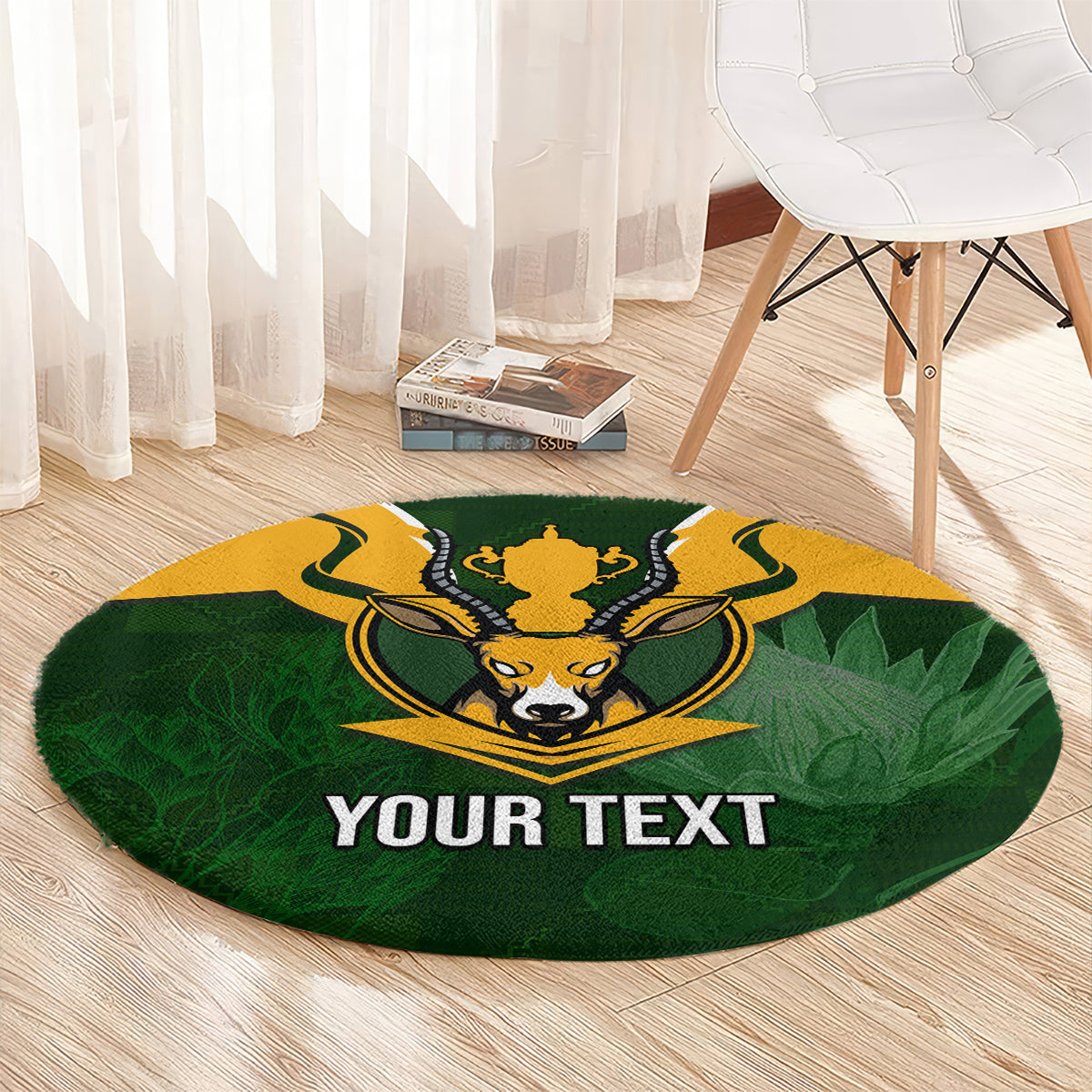 personalised-south-africa-rugby-round-carpet-springbok-mascot-history-champion-world-rugby-2023
