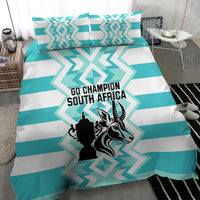 South Africa Rugby Bedding Set Commemorative World Cup Winners 2023 - Wonder Print Shop