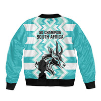 South Africa Rugby Bomber Jacket Commemorative World Cup Winners 2023 - Wonder Print Shop