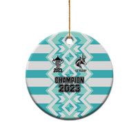 South Africa Rugby Ceramic Ornament Commemorative World Cup Winners 2023 - Wonder Print Shop