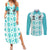 South Africa Rugby Couples Matching Summer Maxi Dress and Long Sleeve Button Shirt Commemorative World Cup Winners 2023 - Wonder Print Shop