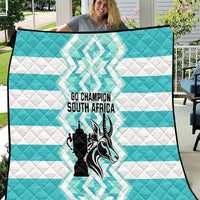 South Africa Rugby Quilt Commemorative World Cup Winners 2023 - Wonder Print Shop