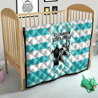 South Africa Rugby Quilt Commemorative World Cup Winners 2023 - Wonder Print Shop