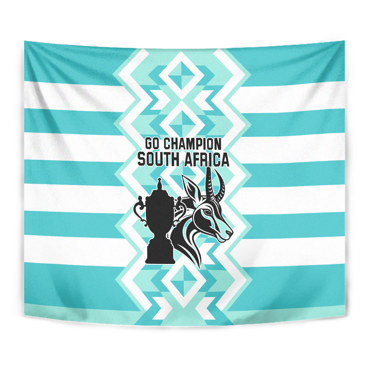 South Africa Rugby Tapestry Commemorative World Cup Winners 2023 - Wonder Print Shop