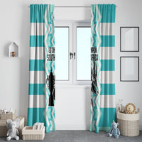 South Africa Rugby Window Curtain Commemorative World Cup Winners 2023 - Wonder Print Shop