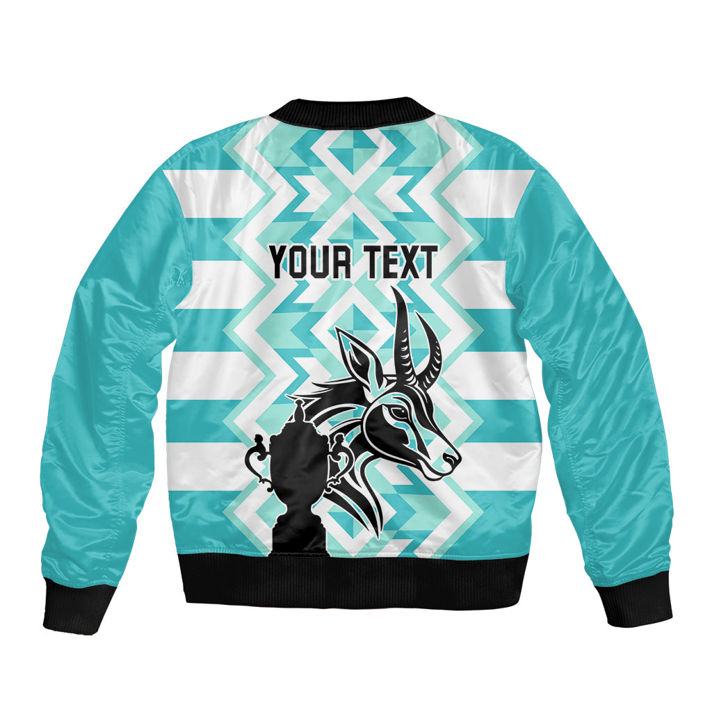 Personalised South Africa Rugby Bomber Jacket Commemorative World Cup Winners 2023 - Wonder Print Shop