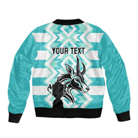 Personalised South Africa Rugby Bomber Jacket Commemorative World Cup Winners 2023 - Wonder Print Shop