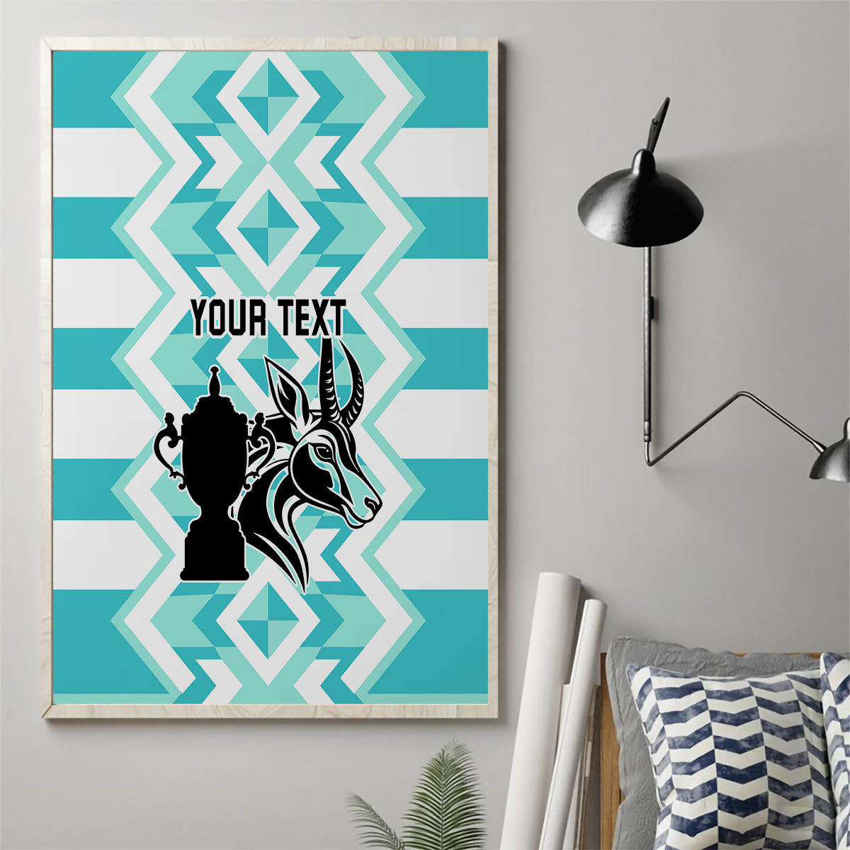 Personalised South Africa Rugby Canvas Wall Art Commemorative World Cup Winners 2023 - Wonder Print Shop