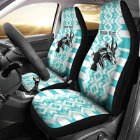 Personalised South Africa Rugby Car Seat Cover Commemorative World Cup Winners 2023 - Wonder Print Shop