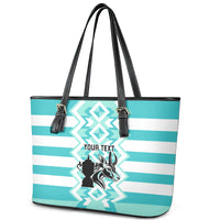 Personalised South Africa Rugby Leather Tote Bag Commemorative World Cup Winners 2023 - Wonder Print Shop