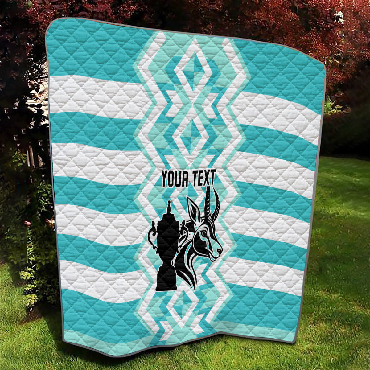 Personalised South Africa Rugby Quilt Commemorative World Cup Winners 2023 - Wonder Print Shop