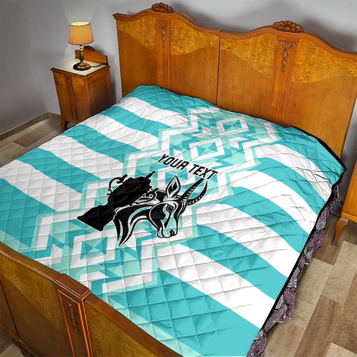 Personalised South Africa Rugby Quilt Commemorative World Cup Winners 2023 - Wonder Print Shop