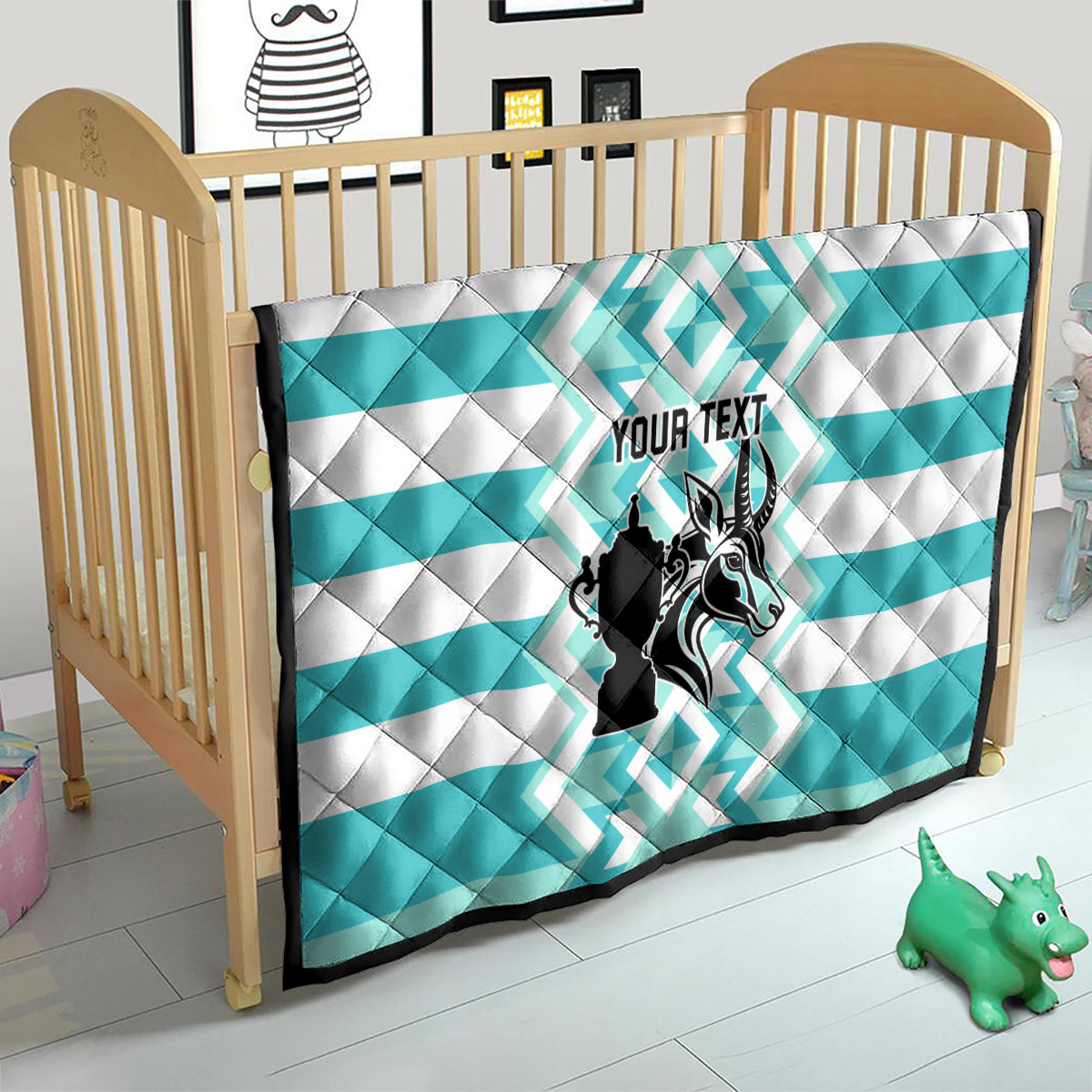 Personalised South Africa Rugby Quilt Commemorative World Cup Winners 2023 - Wonder Print Shop