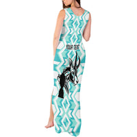 Personalised South Africa Rugby Tank Maxi Dress Commemorative World Cup Winners 2023 - Wonder Print Shop