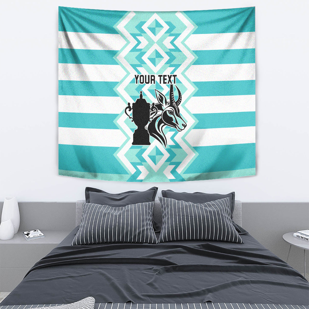 Personalised South Africa Rugby Tapestry Commemorative World Cup Winners 2023 - Wonder Print Shop