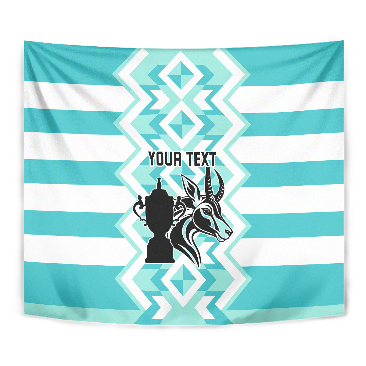 Personalised South Africa Rugby Tapestry Commemorative World Cup Winners 2023 - Wonder Print Shop