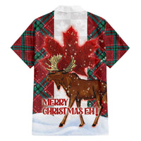 Canadian Christmas - Moose and Maple Retro Style Family Matching Summer Maxi Dress and Hawaiian Shirt - Wonder Print Shop