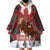 Canadian Christmas - Moose and Maple Retro Style Wearable Blanket Hoodie - Wonder Print Shop