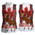 Canadian Christmas - Moose and Maple Retro Style Women Sleeveless Polo Shirt - Wonder Print Shop
