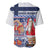 Yule Goat Joulupukki Finnish Christmas Baseball Jersey Scandinavian Pattern - Wonder Print Shop