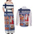 Yule Goat Joulupukki Finnish Christmas Couples Matching Off Shoulder Maxi Dress and Long Sleeve Button Shirt Scandinavian Pattern - Wonder Print Shop
