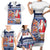 Yule Goat Joulupukki Finnish Christmas Family Matching Short Sleeve Bodycon Dress and Hawaiian Shirt Scandinavian Pattern - Wonder Print Shop