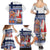Yule Goat Joulupukki Finnish Christmas Family Matching Summer Maxi Dress and Hawaiian Shirt Scandinavian Pattern - Wonder Print Shop
